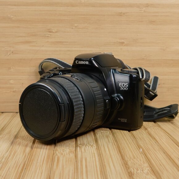 Canon EOS 500 Film SLR Camera Kit, with Sigma 28-105 mm Lens, Made in Japan - Picture 1 of 9